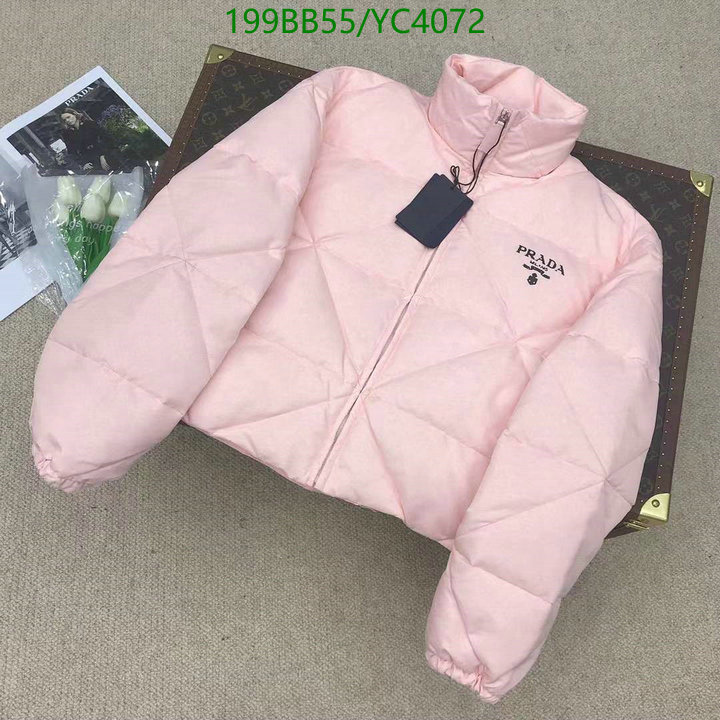 YUPOO-Prada women's down jacket Code: YC4027 $: 199USD