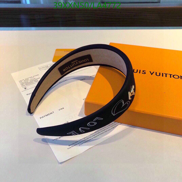 YUPOO-Louis Vuitton Fashion Headband LV Code: LA4772 $: 39USD