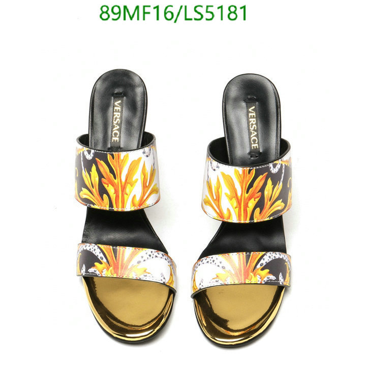 YUPOO-Versace fashion women's shoes Code: LS5181 $: 89USD