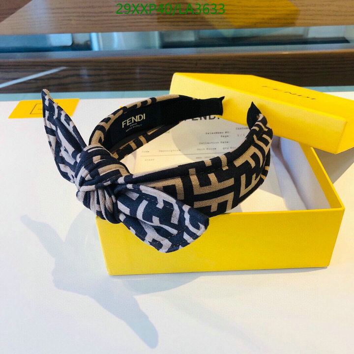 YUPOO-Fendi Fashion Headband Code: LA3633 $: 29USD