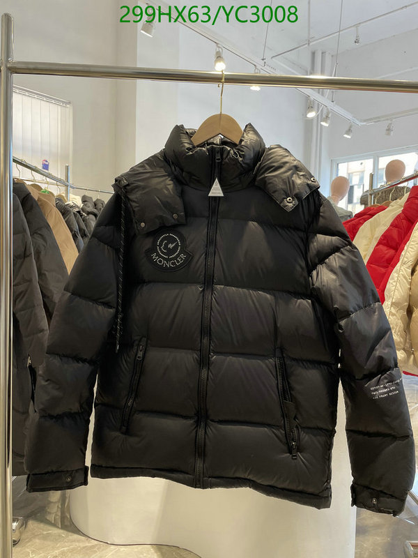 YUPOO-Moncler Men and Women Down jacket Code: YC3008 $: 299USD