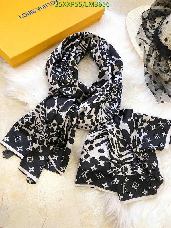 YUPOO-Louis Vuitton fashion women's scarf LV Code: LM3656 $: 35USD