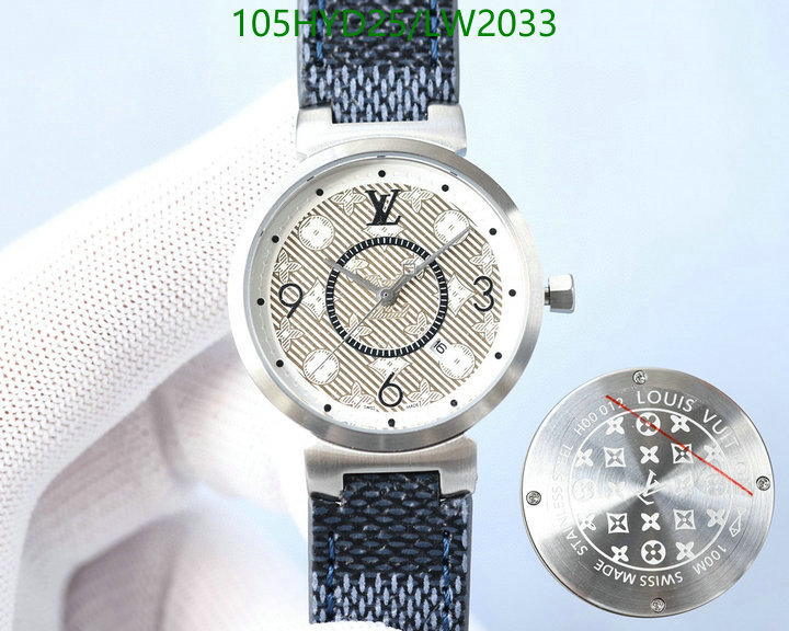 YUPOO-Louis Vuitton watch LV Code: LW2033