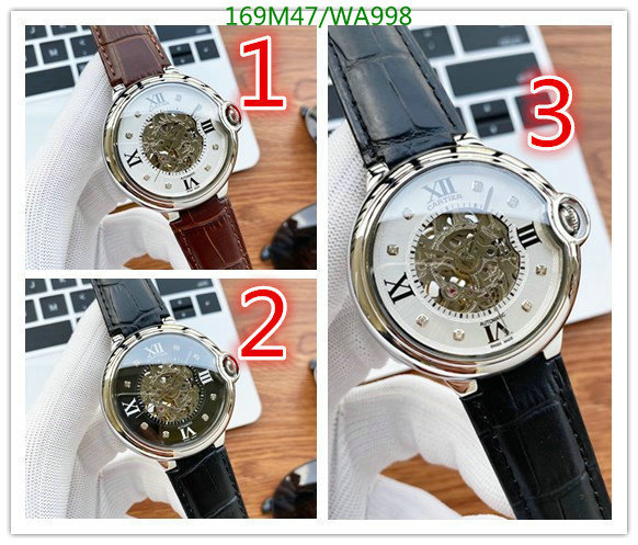 YUPOO-Cartier fashion watch Code: WA998