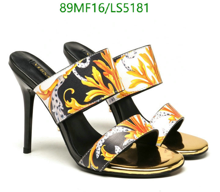 YUPOO-Versace fashion women's shoes Code: LS5181 $: 89USD