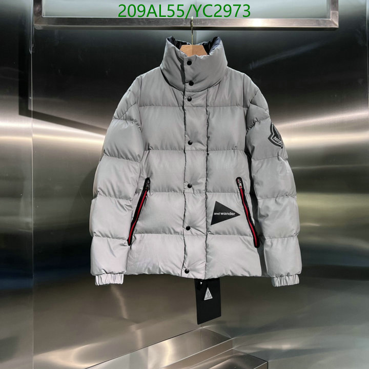 YUPOO-Moncler men's and women's down jacket Code: YC2973 $: 209USD