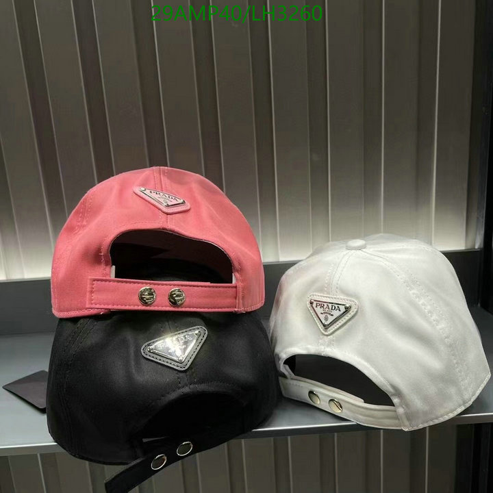 YUPOO-Prada Fashion Cap (Hat) Code: LH3260 $: 29USD