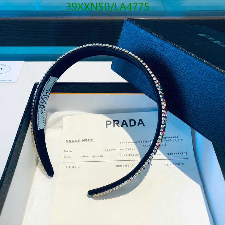 YUPOO-Prada Fashion Headband Code: LA3775 $: 39USD