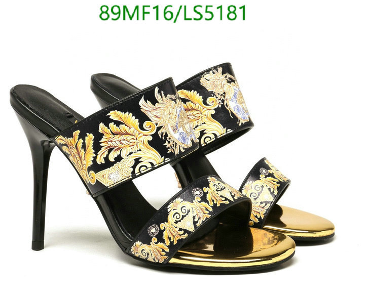 YUPOO-Versace fashion women's shoes Code: LS5181 $: 89USD