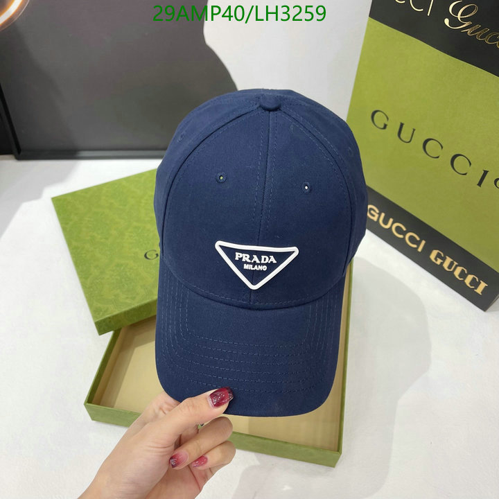 YUPOO-Prada Fashion Cap (Hat) Code: LH3259 $: 29USD