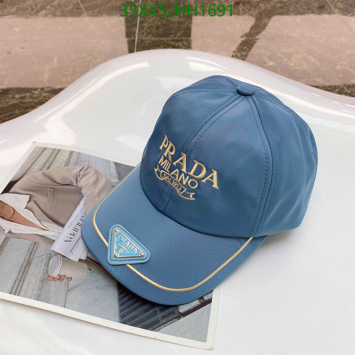 YUPOO-Prada1:1 Replica hat (cap) Code: HH1691