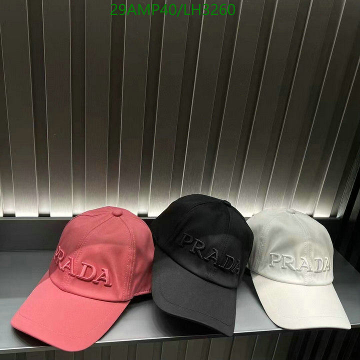 YUPOO-Prada Fashion Cap (Hat) Code: LH3260 $: 29USD