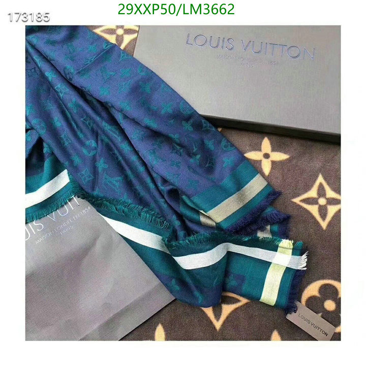 YUPOO-Louis Vuitton fashion women's scarf LV Code: LM3662 $: 29USD