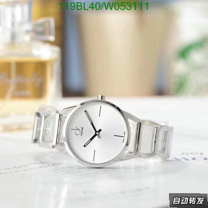 YUPOO-Calvin Klein Watch Code: W053111