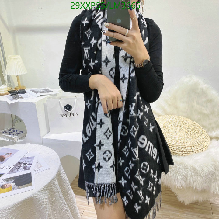YUPOO-Louis Vuitton fashion women's scarf LV Code: LM3665 $: 29USD