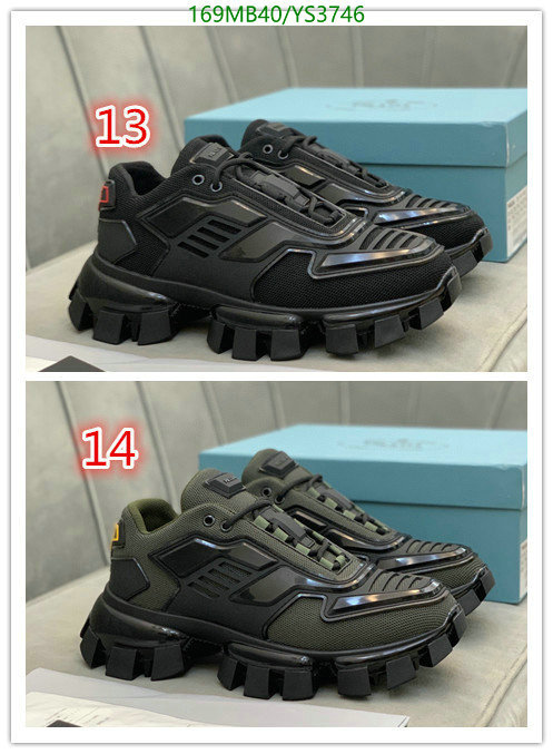 YUPOO-Prada woman's and men's shoes Code: YS3746 $: 169USD