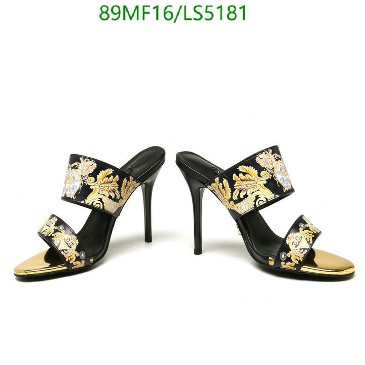 YUPOO-Versace fashion women's shoes Code: LS5181 $: 89USD