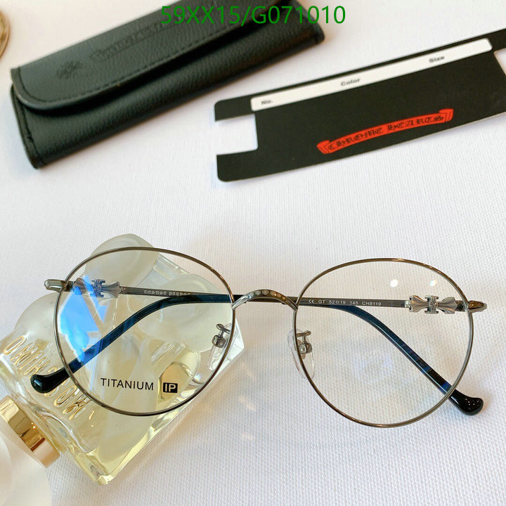 YUPOO-Chrome Hearts Round shape Glasses Code: G071010