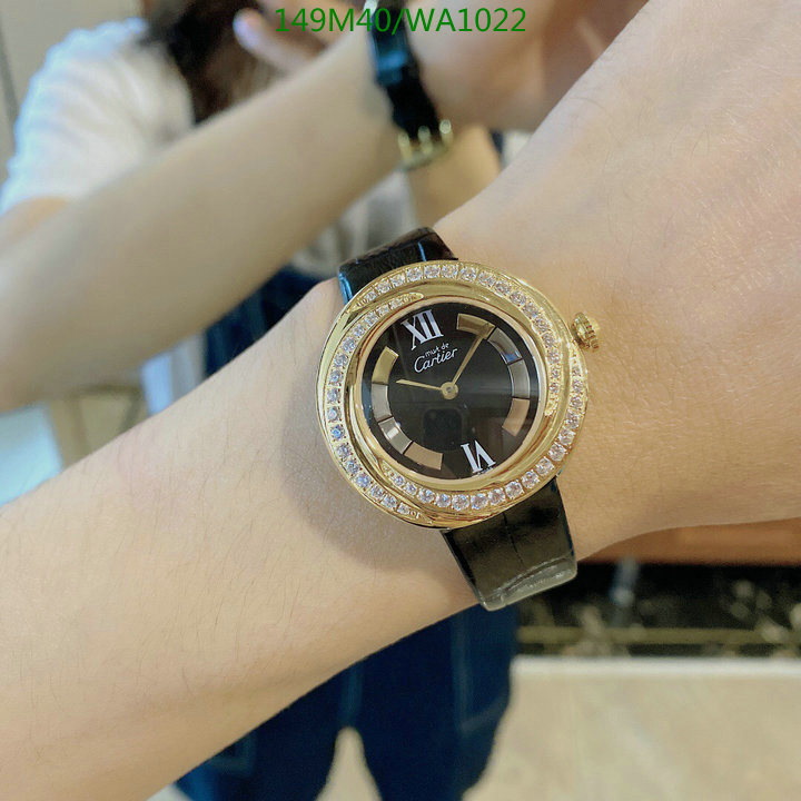 YUPOO-Cartier fashion watch Code: WA1022