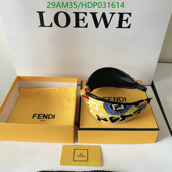 YUPOO-Fendi Headband Code: HDP031614