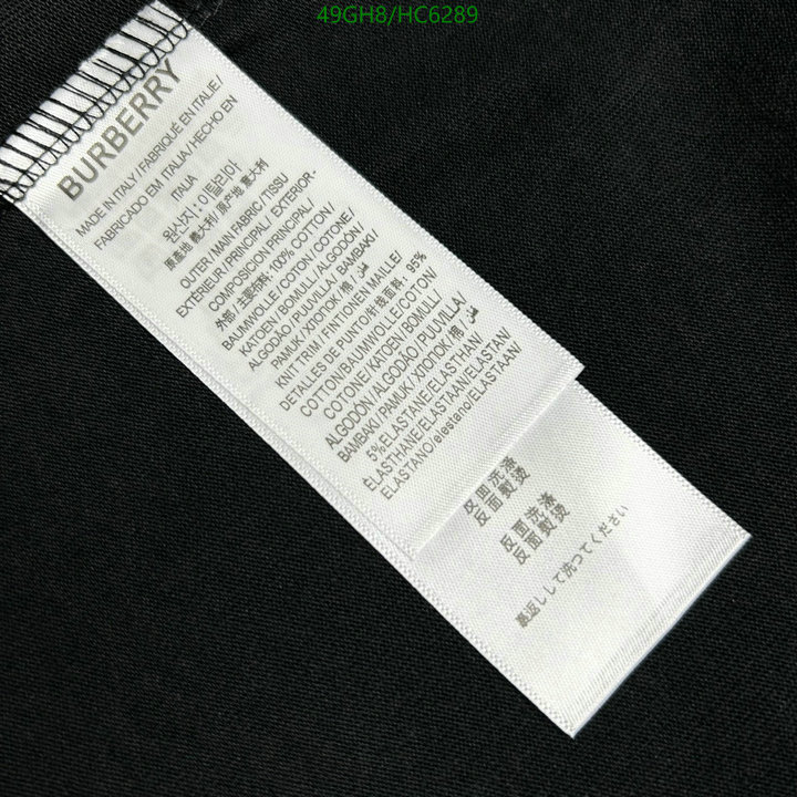 YUPOO-Burberry Good Quality Replica Clothing Code: HC6289