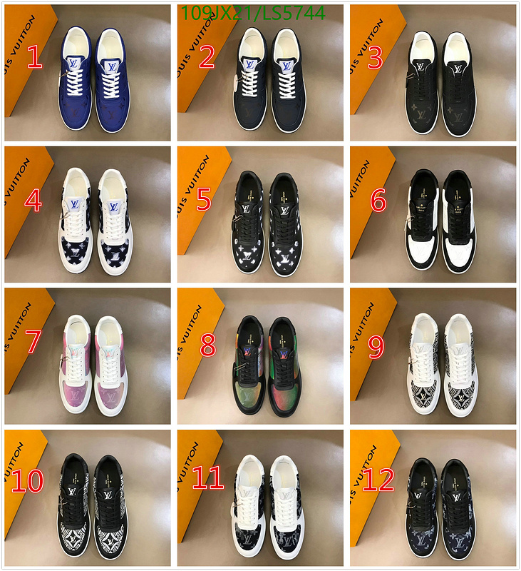 YUPOO-Louis Vuitton Fake Men's shoes LV Code: LS5744 $: 109USD