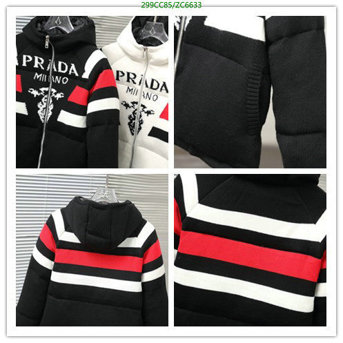 YUPOO-Prada Top quality replica Down Jacket Code: ZC6633