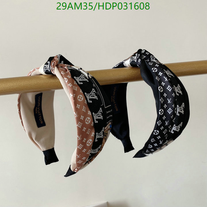 YUPOO-Louis Vuitton Headband Code: HDP031608