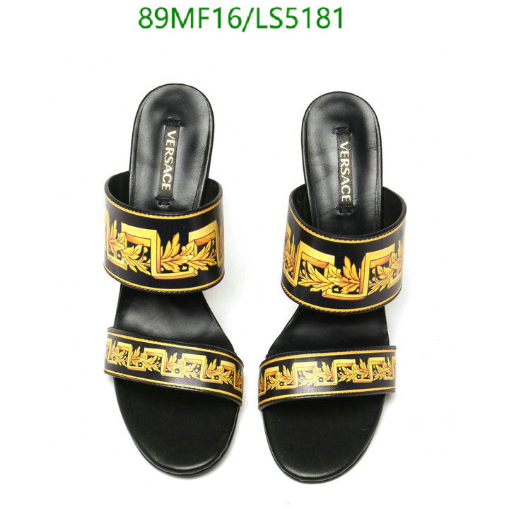 YUPOO-Versace fashion women's shoes Code: LS5181 $: 89USD