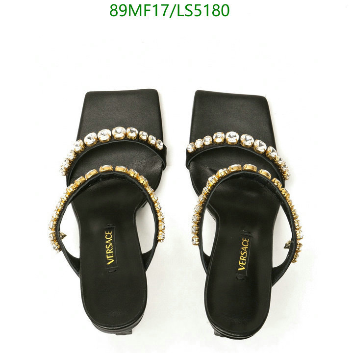 YUPOO-Versace fashion women's shoes Code: LS5180 $: 89USD