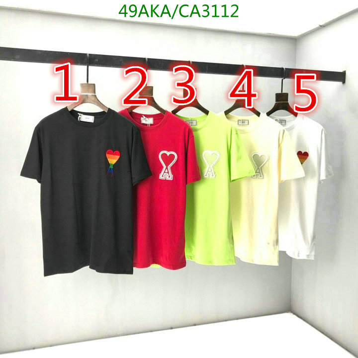 YUPOO-AMI T-Shirt Code: CA3112