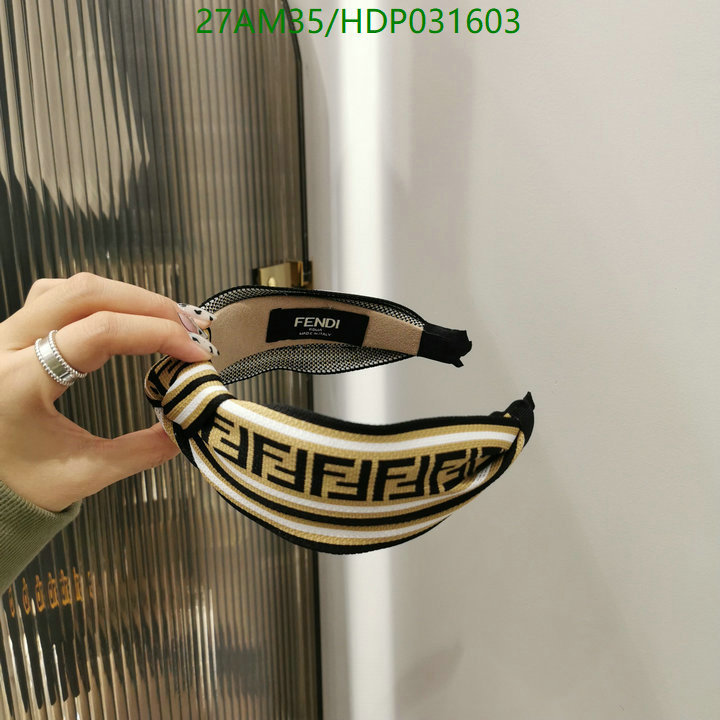 YUPOO-Fendi Headband Code: HDP031603