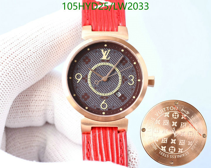 YUPOO-Louis Vuitton watch LV Code: LW2033