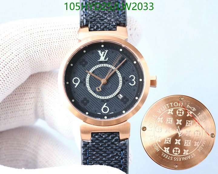 YUPOO-Louis Vuitton watch LV Code: LW2033