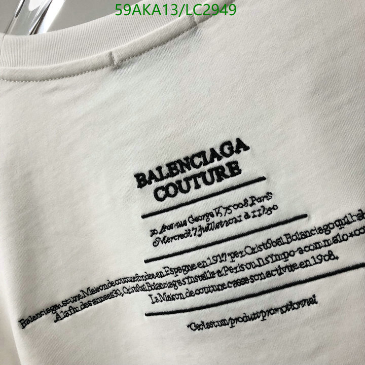 YUPOO-Balenciaga Unisex Clothing Code: LC2949 $: 59USD
