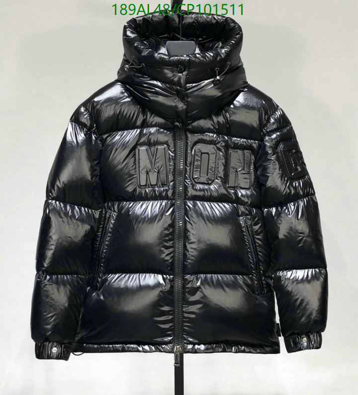 YUPOO-Moncler Down Jacket Code: CP101511