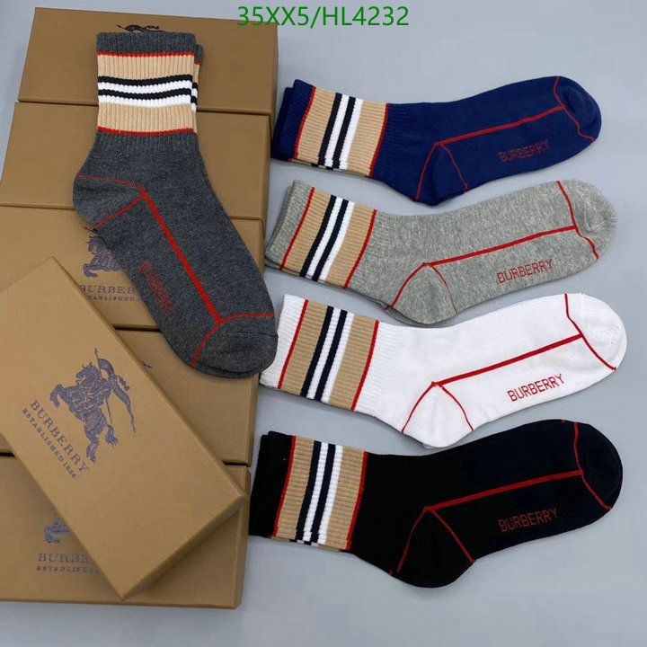 YUPOO-Burberry luxury replica Sock Code: HL4232