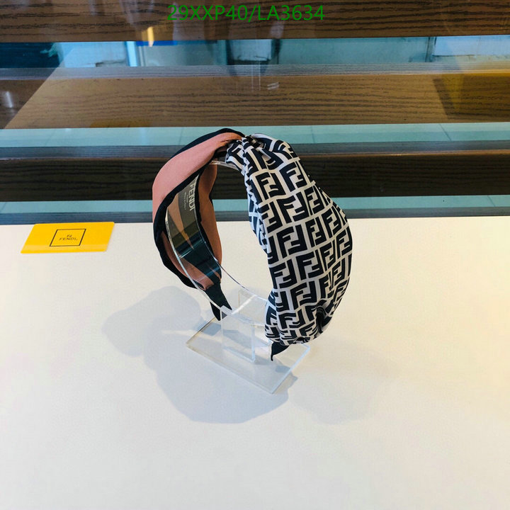 YUPOO-Fendi Fashion Headband Code: LA3634 $: 29USD