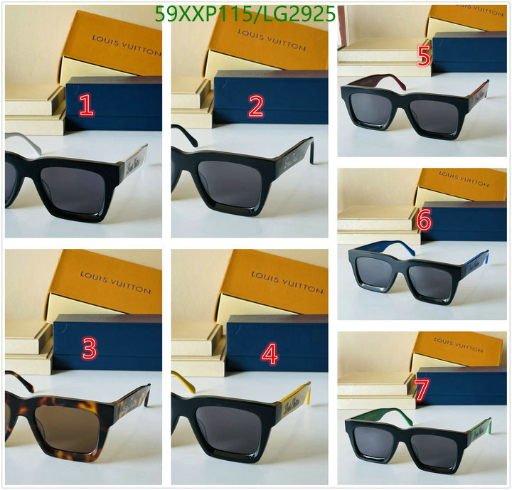 YUPOO-Louis Vuitton Fashion Glasses LV Code: LG2925 $: 59USD