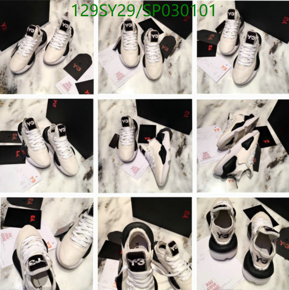 YUPOO-Y-3 men's and women's shoes Code: SP030101