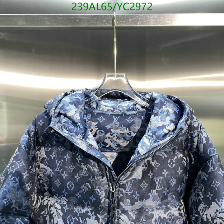 YUPOO-Louis Vuitton men's and women's down jacket Code: YC2972 $: 239USD
