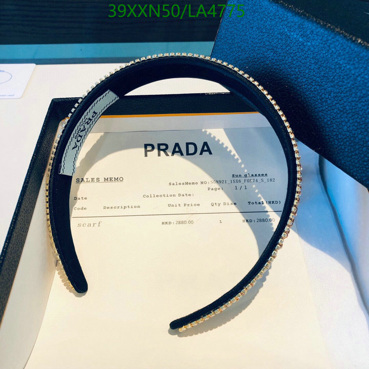 YUPOO-Prada Fashion Headband Code: LA3775 $: 39USD