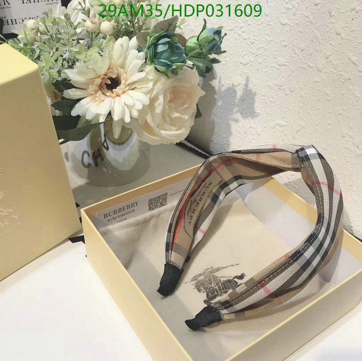 YUPOO-Burberry Headband Code: HDP031609