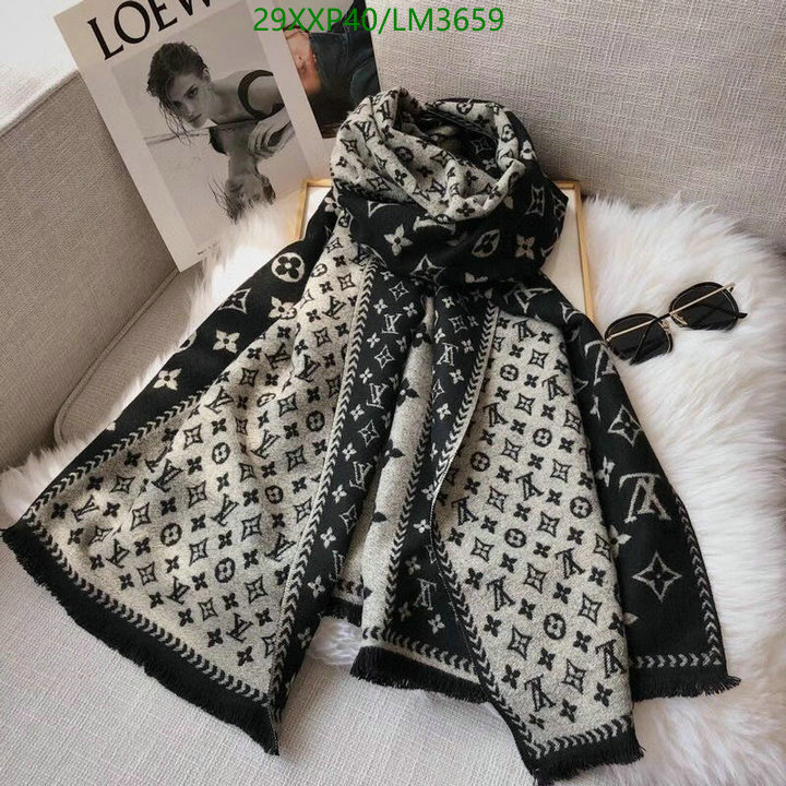 YUPOO-Louis Vuitton fashion women's scarf LV Code: LM3659 $: 29USD