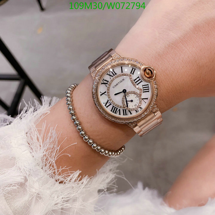 YUPOO-Cartier fashion watch Code: W072794