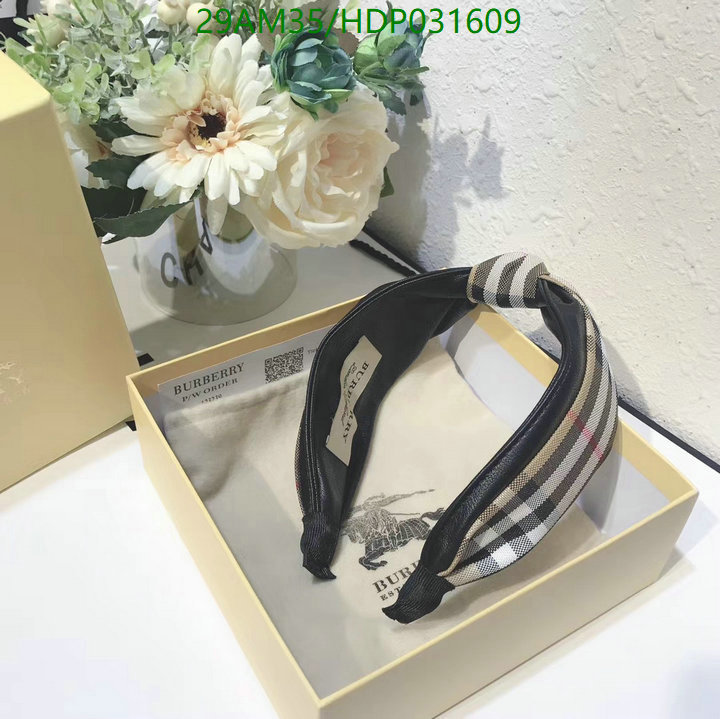 YUPOO-Burberry Headband Code: HDP031609