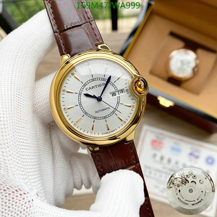 YUPOO-Cartier fashion watch Code: WA999