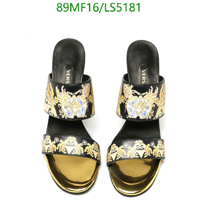 YUPOO-Versace fashion women's shoes Code: LS5181 $: 89USD