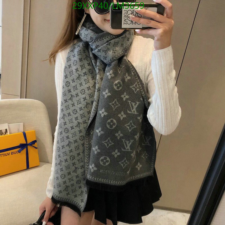 YUPOO-Louis Vuitton fashion women's scarf LV Code: LM3659 $: 29USD