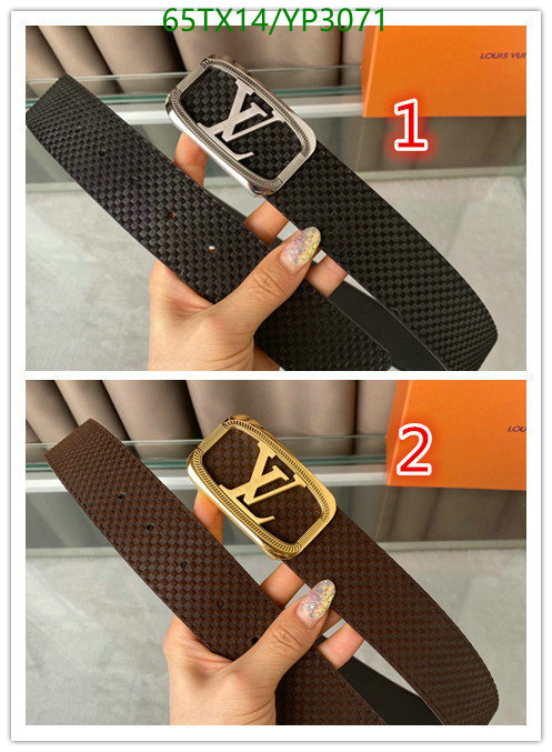 YUPOO-Louis Vuitton Business style belts LV Code: YP3071 $: 65USD